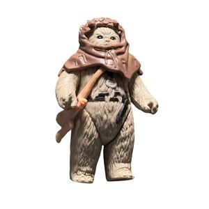 Vintage 1983 Star Wars Ewok Chief Chirpa Action Figure